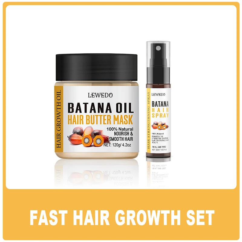 Fast Hair Growth Oil Africa Crazy Traction Alopecia Batana Hair Mask anti Hair Break Hair Strengthener Hair Loss Treatment Spray