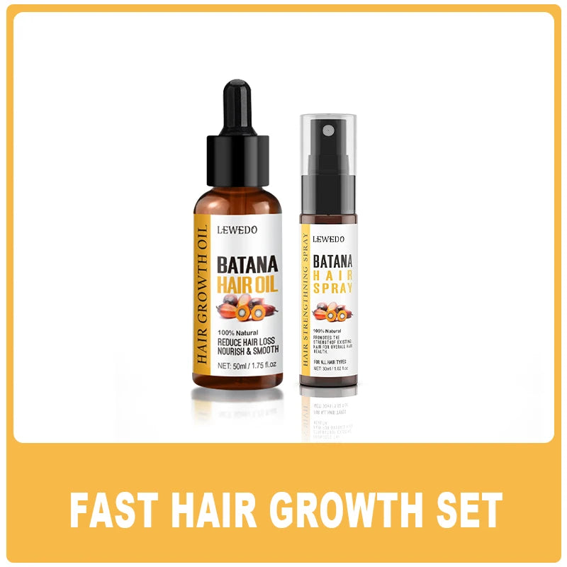Fast Hair Growth Oil Africa Crazy Traction Alopecia Batana Hair Mask anti Hair Break Hair Strengthener Hair Loss Treatment Spray