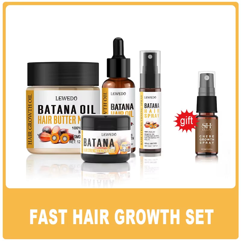 Fast Hair Growth Oil Africa Crazy Traction Alopecia Batana Hair Mask anti Hair Break Hair Strengthener Hair Loss Treatment Spray