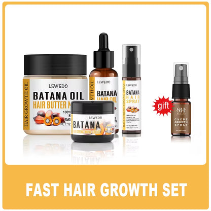 Fast Hair Growth Oil Africa Crazy Traction Alopecia Batana Hair Mask anti Hair Break Hair Strengthener Hair Loss Treatment Spray