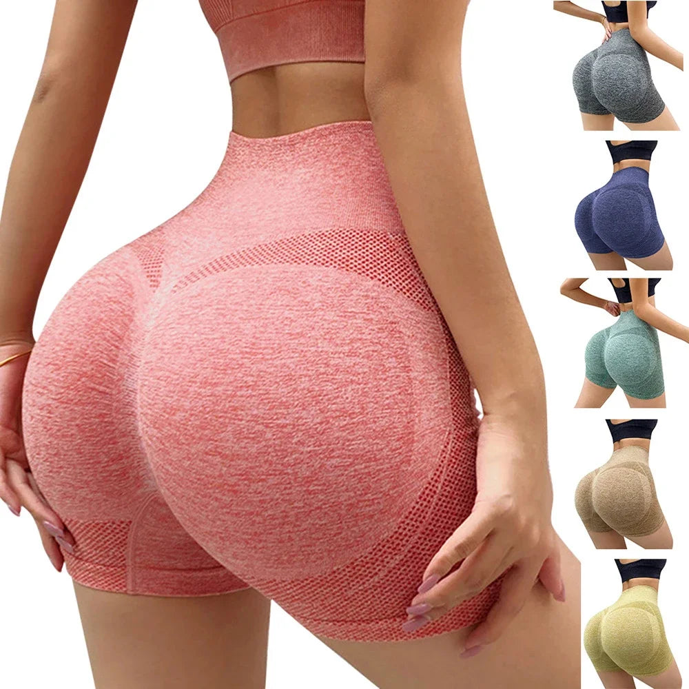 Sexy Booty Push up Sport Yoga Shorts Women Seamless Spandex Running Cycling Short Fitness Leggings High Waist Female Gym Shorts