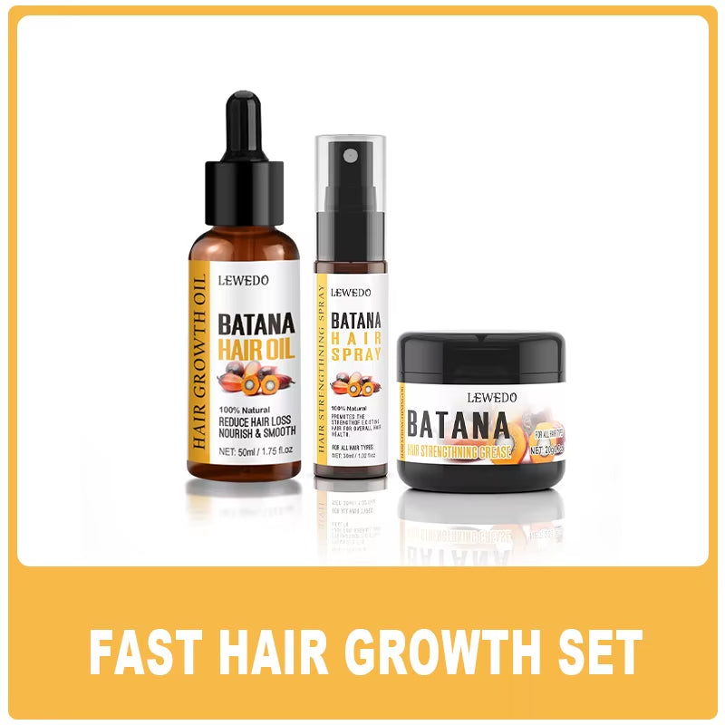 Fast Hair Growth Oil Africa Crazy Traction Alopecia Batana Hair Mask anti Hair Break Hair Strengthener Hair Loss Treatment Spray