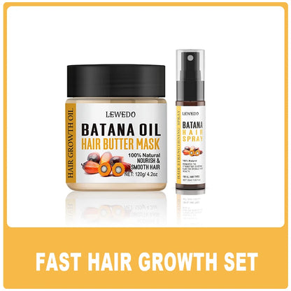 Fast Hair Growth Oil Africa Crazy Traction Alopecia Batana Hair Mask anti Hair Break Hair Strengthener Hair Loss Treatment Spray